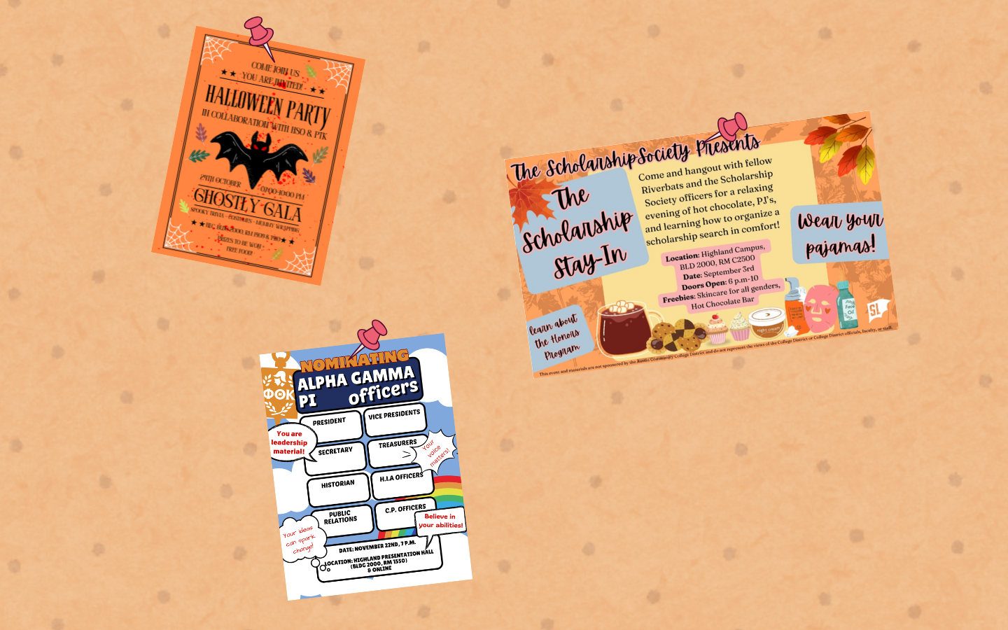 Some posters I made.