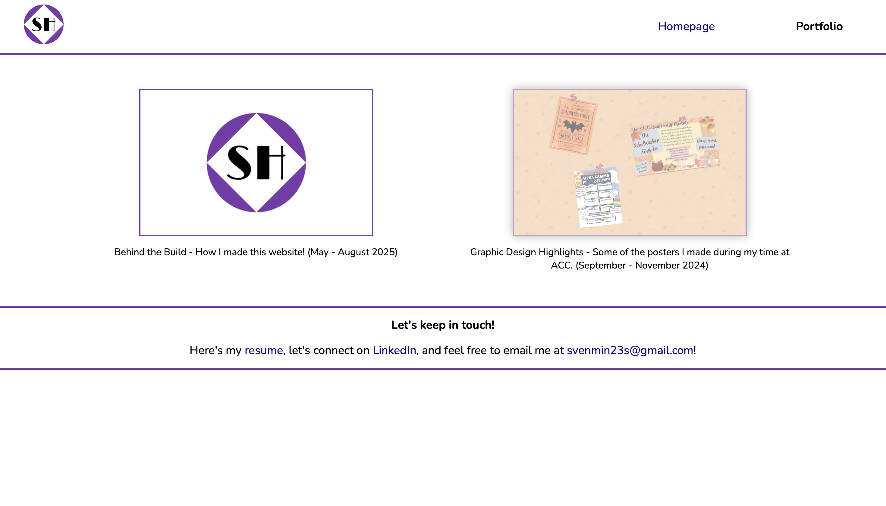 Image of hovering over links